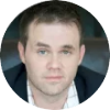 An image of a man with blue eyes taken by LinkGraph.