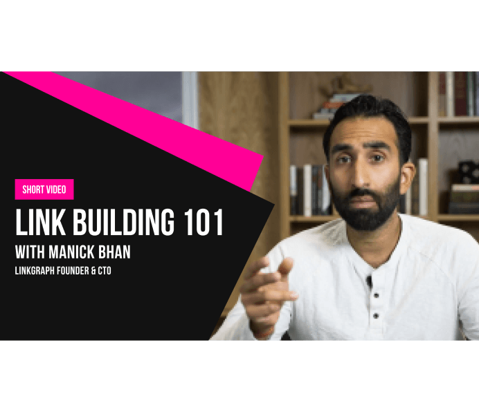 Learn the basics of link building with Marc Graham in this informative video.