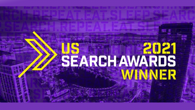 Winner of the 2021 U.S. Search Awards for LinkGraph.