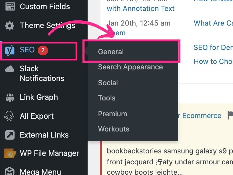 where to find the sitemap craetion tool in wordpress