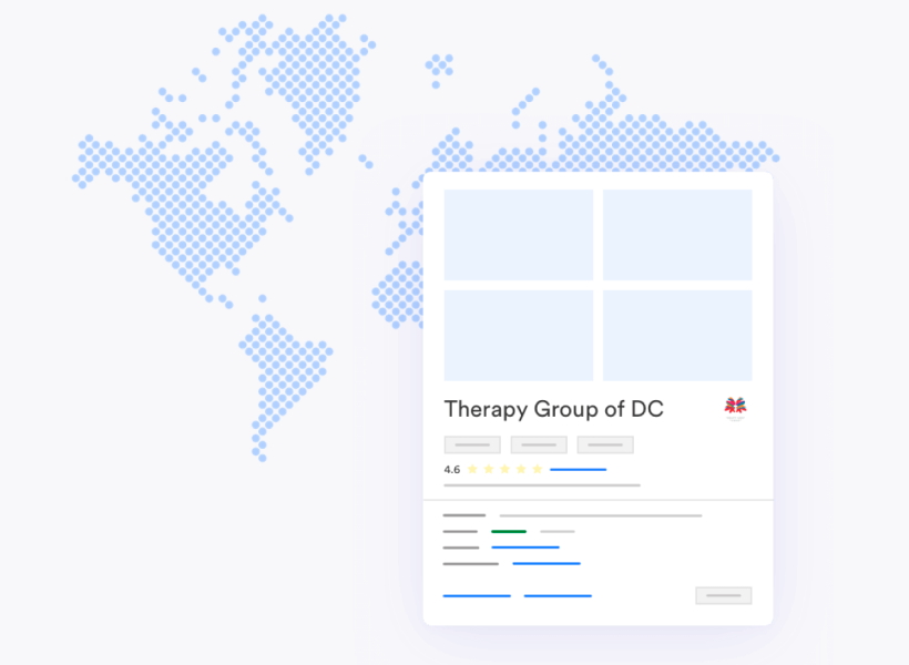 Therapy Group of DC specializing in Strategic SEO.