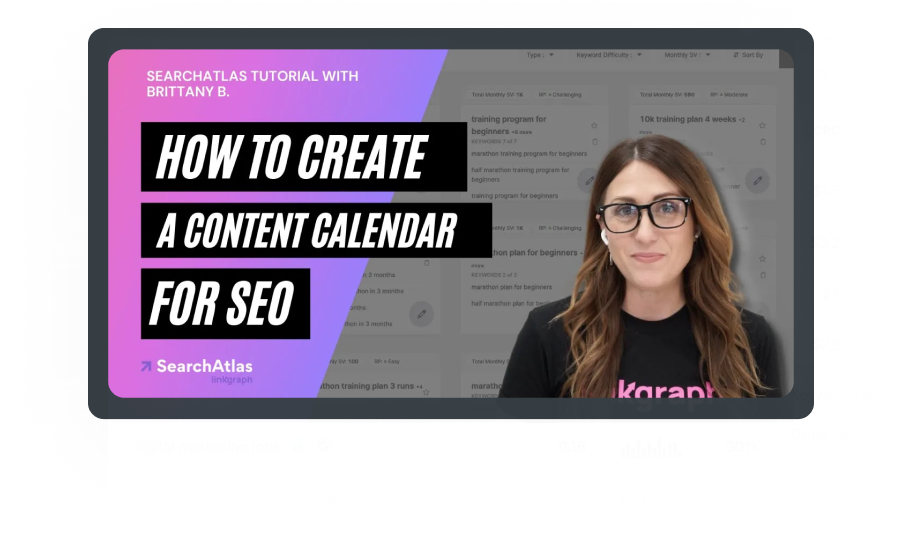 How to create a content calendar for SEO with the help of an assistant.