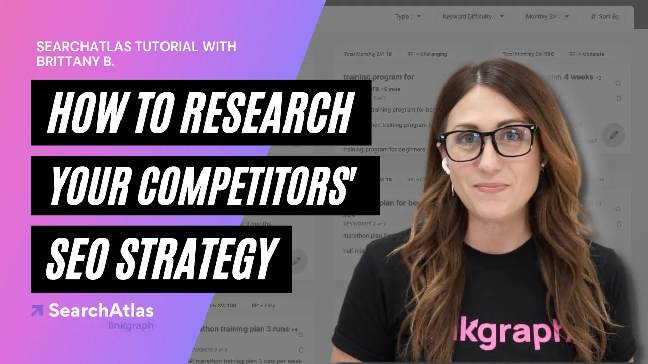 How to research your competitors' SEO strategy using keywords.