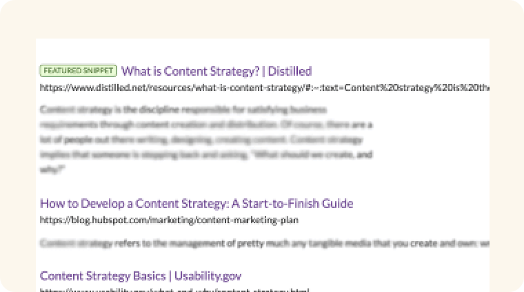 What is a content strategy and how does it impact SEO?
