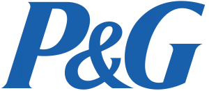 P & G logo on a white background for legal services.