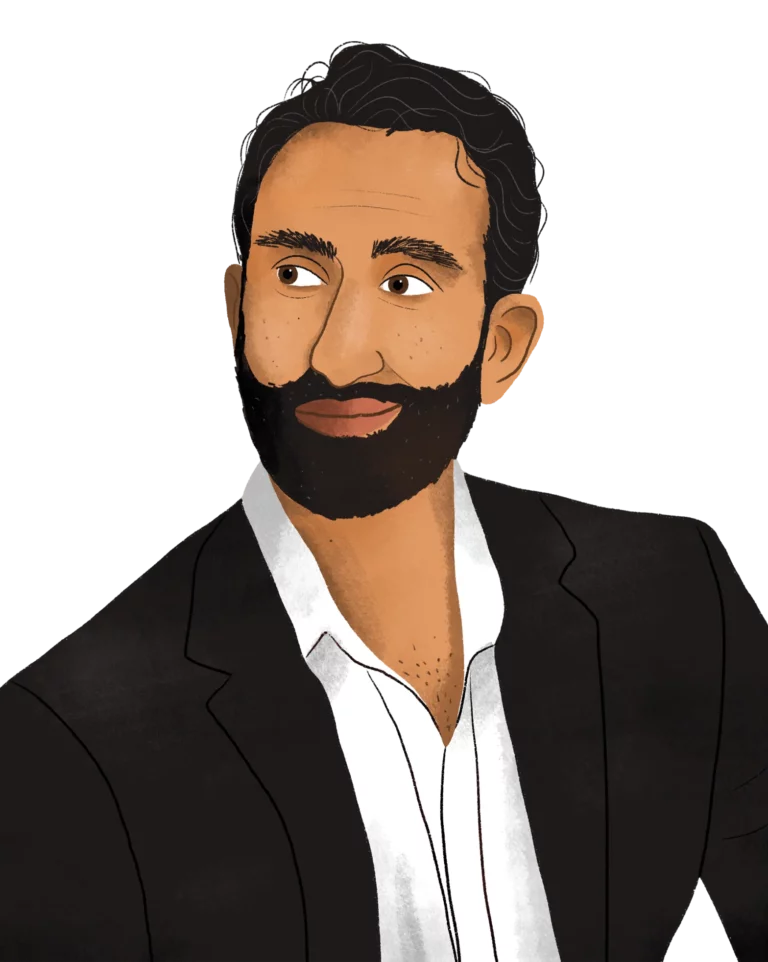 Manick Bhan team Member Illustration