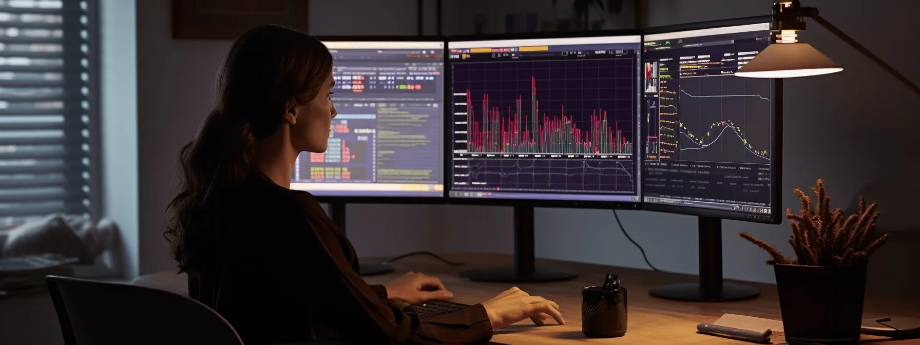 a team of experts at LinkGraph analyzing patterns in organic search results and manipulating website links to attract higher traffic for improved seo rankings.