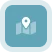 Map icon on square