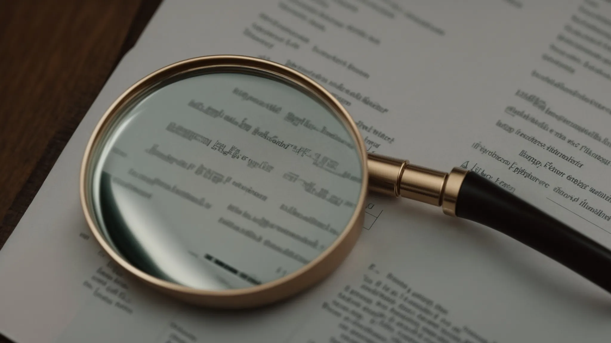 a photo of a laptop on a desk displaying a magnifying glass and a jumbled mix of keywords.