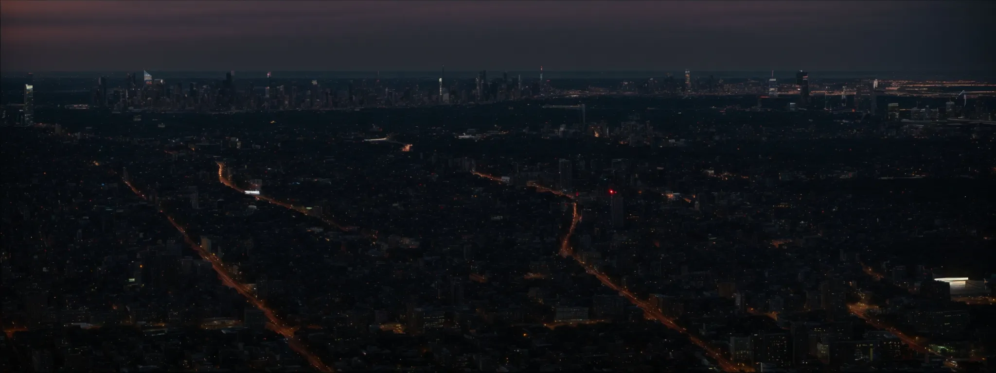 a skyline view of new jersey's cityscape at dusk, highlighting the bustling digital economy.