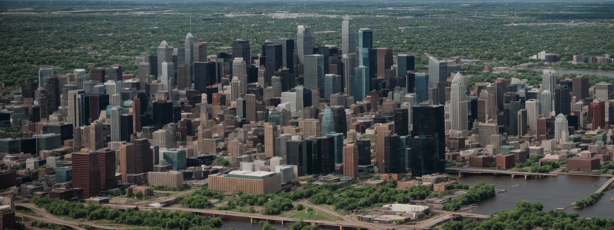a panoramic view of minneapolis skyline illustrating the digital growth potential within the city.