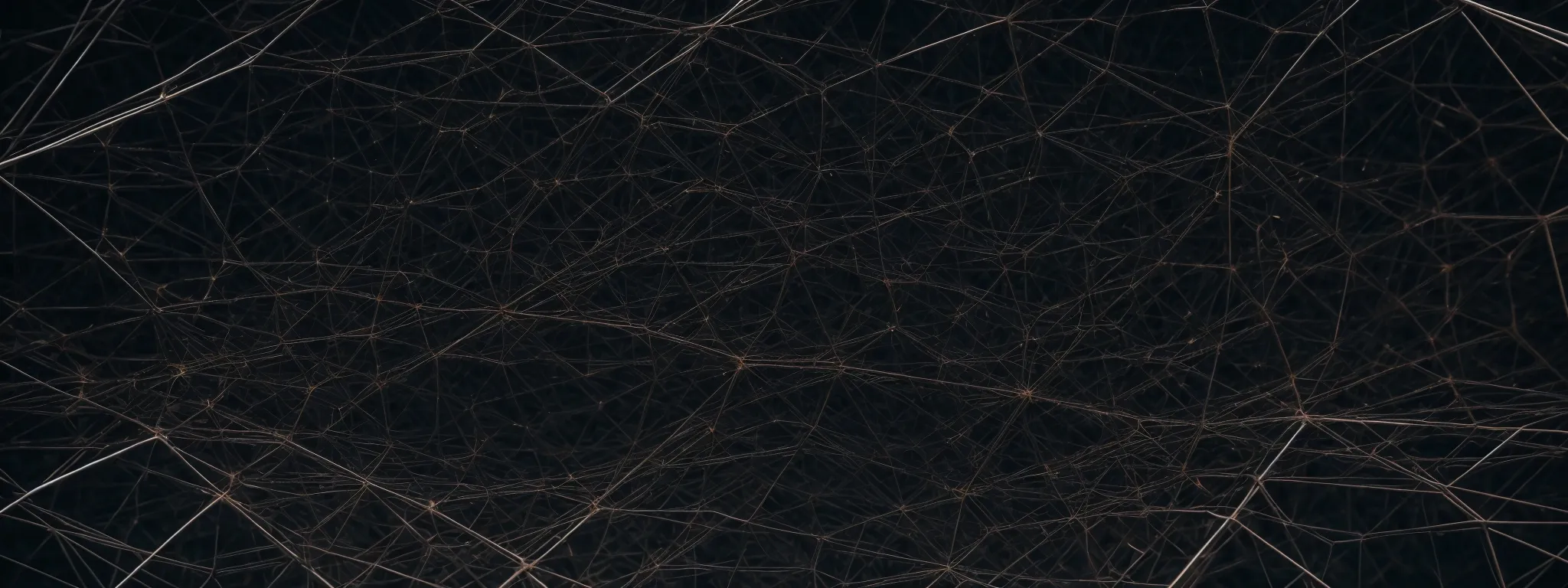 a wide, intricate web encircling various interconnected nodes, symbolizing a robust network.
