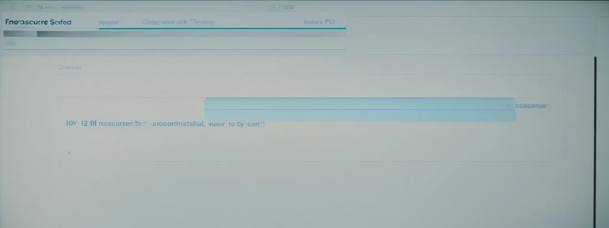 a computer screen shows a progress bar of a security scan running on a website.