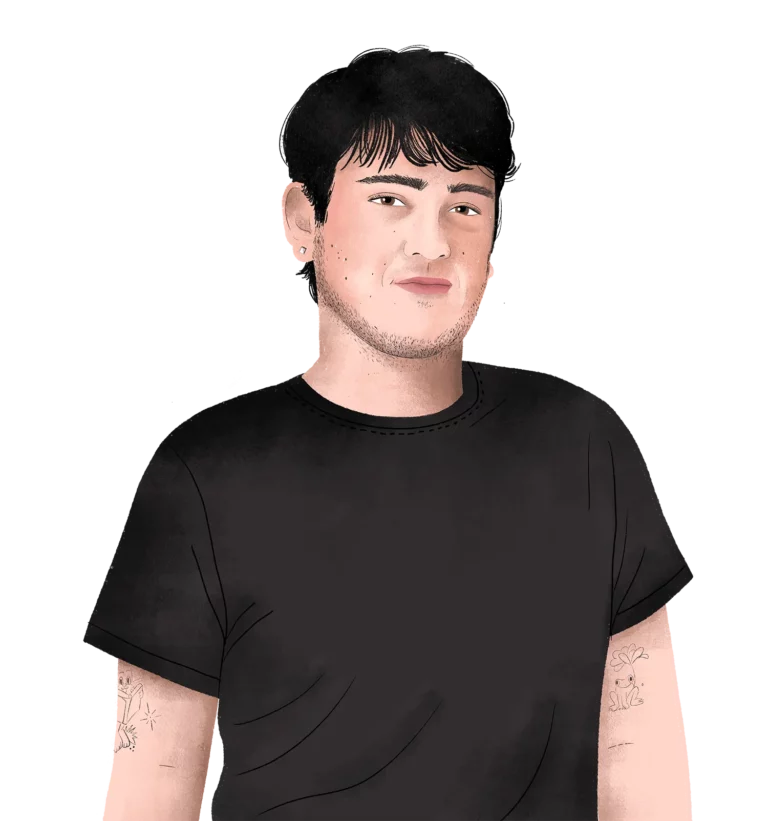 Jacobo Cartoon Illustration