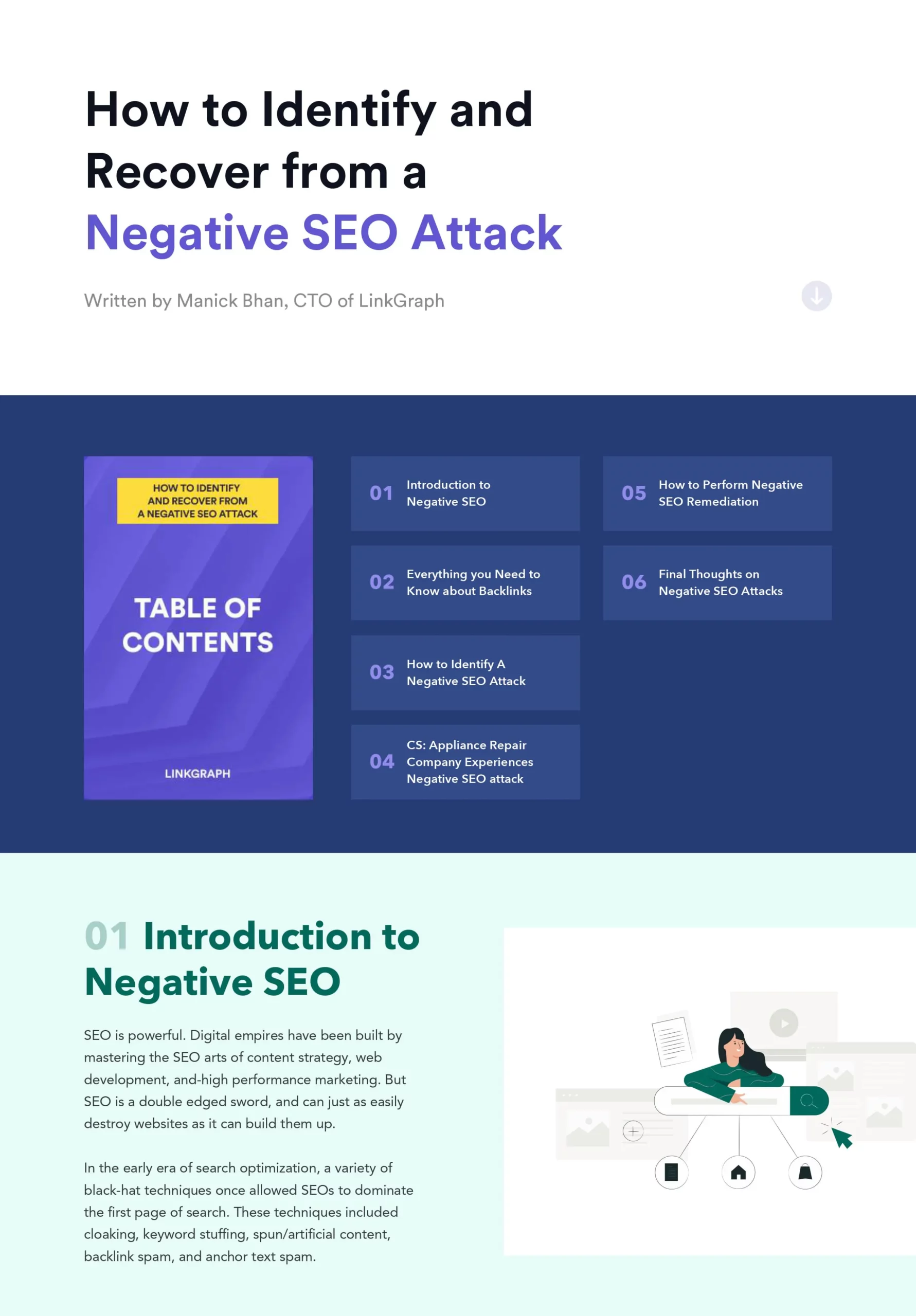 How to Identify and Recover from a Negative SEO Attack Ebook