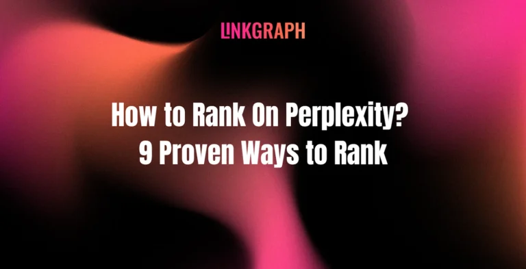 How to rank on perplexity?
