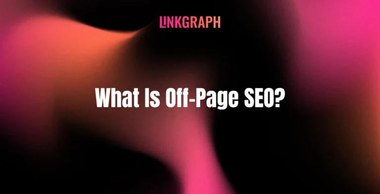 what is off-page SEO